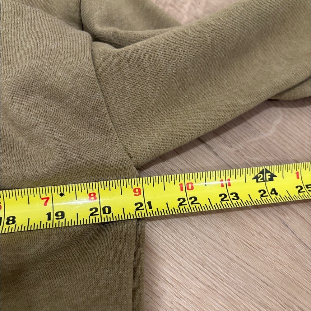 Pilcro by Anthropologie Funnel Neck Bubble Hem Sweatshirt Size Small - Picture 6 of 7